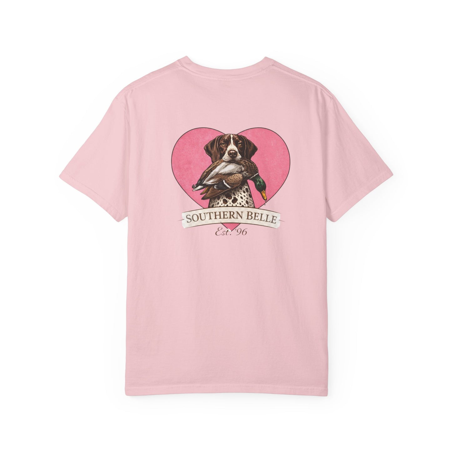T-Shirt — Southern Belle Dog Heart Graphic (Dog Mom Gift)