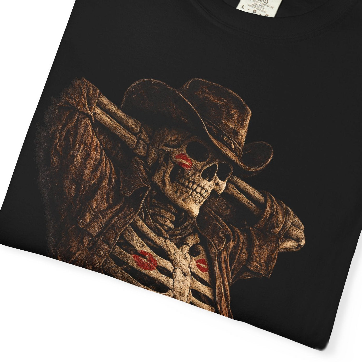 After Hours Skeleton T-Shirt — Retro Neon Driving Graphic Tee