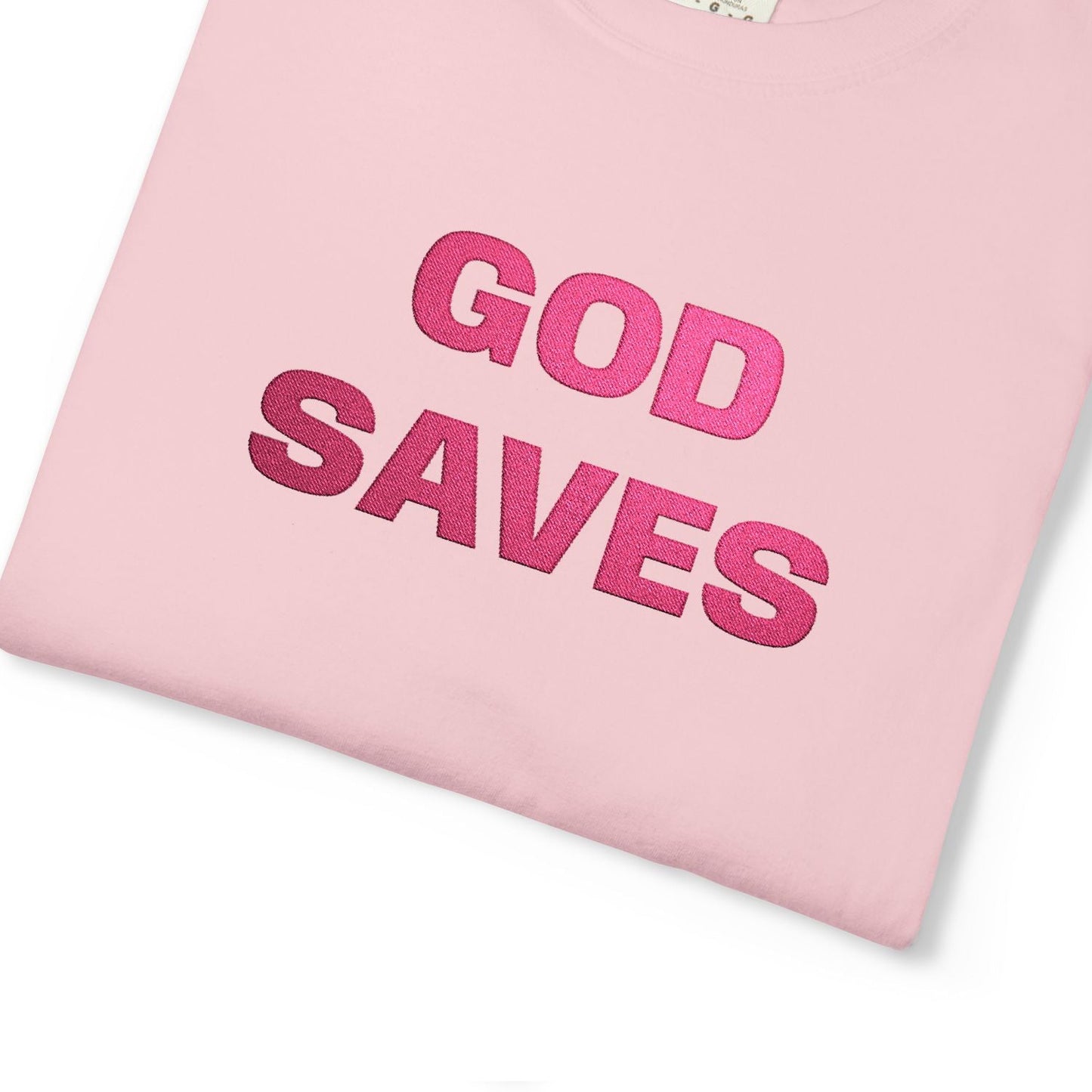 God Saves Pink T-Shirt