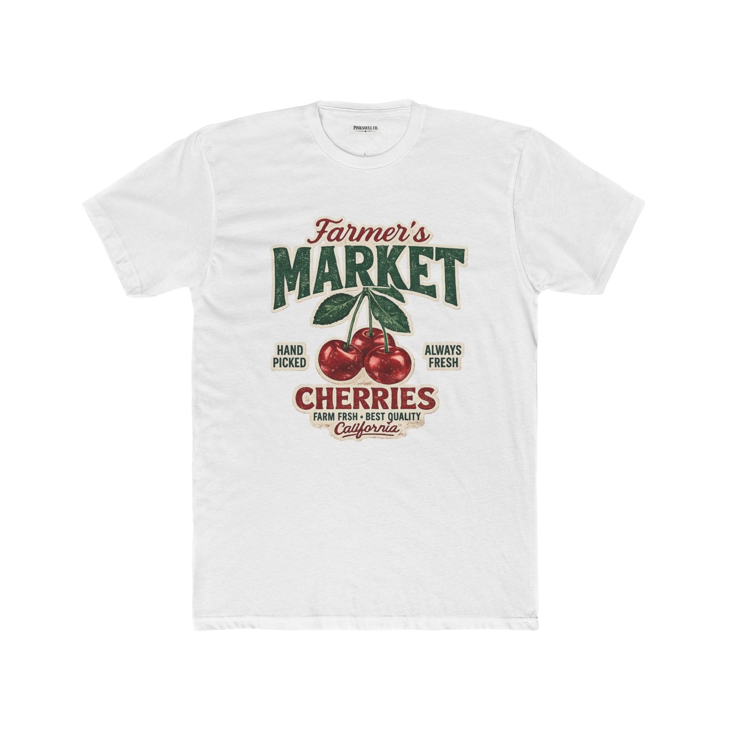 Farmers Market Cherries Tee