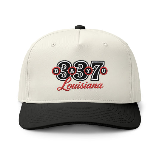 337 Bayou Louisiana Embroidered Two-Tone Cap