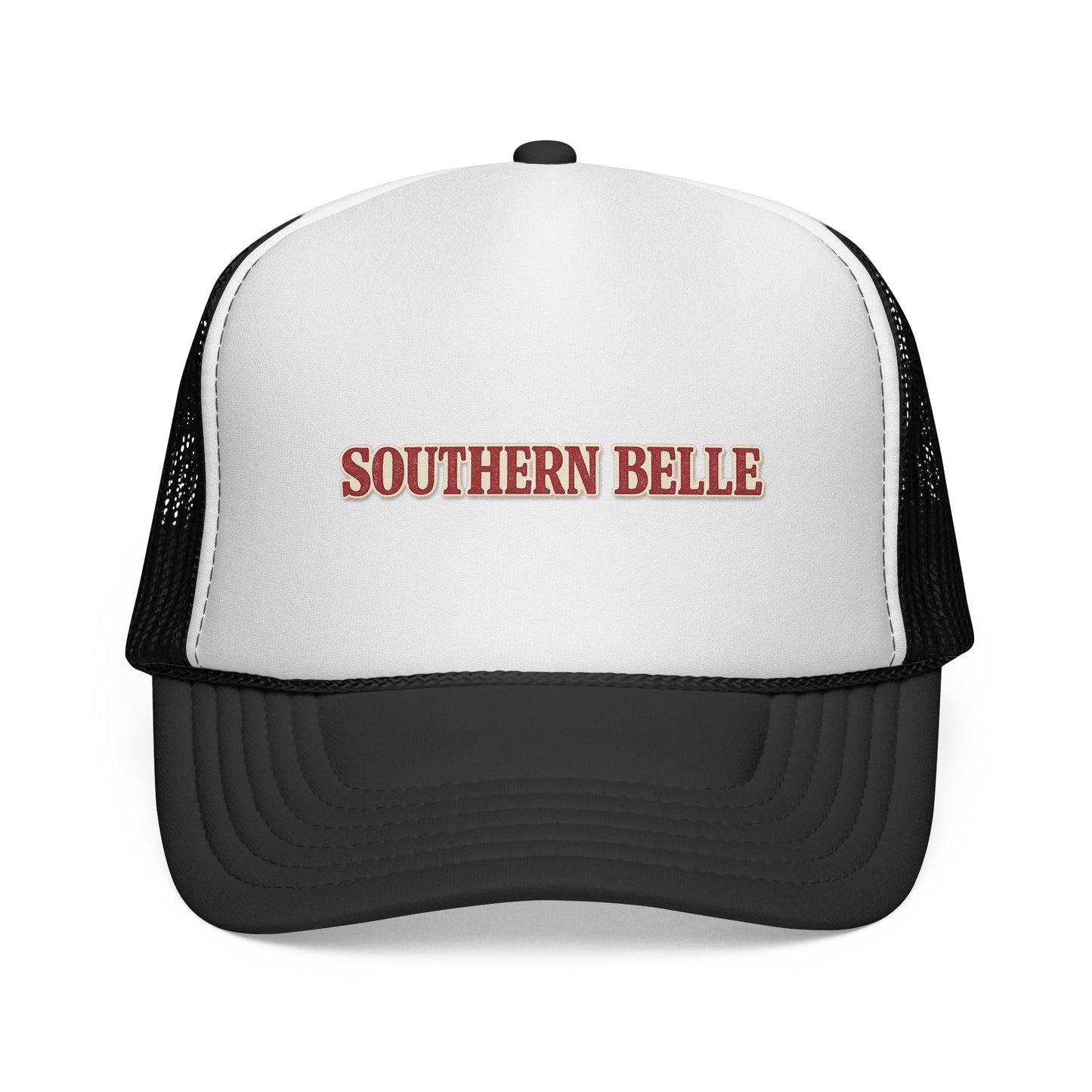Southern Belle Trucker Hat — Embroidered Country Truckers Cap