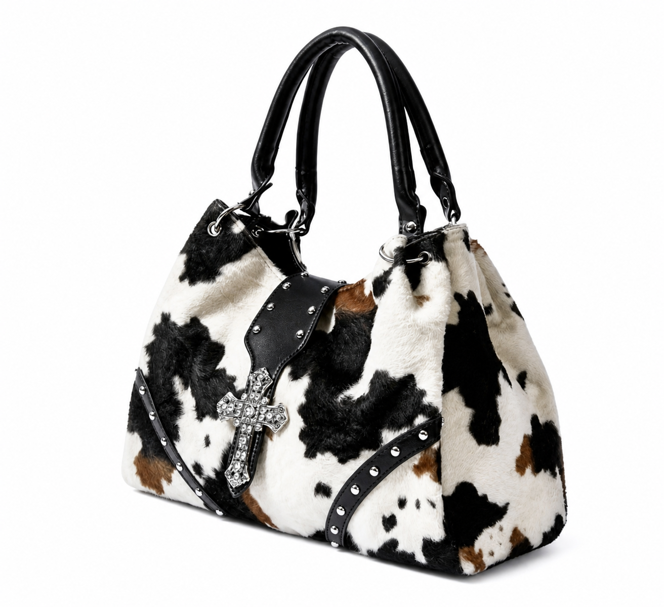 Western Cowhide Cross Purse