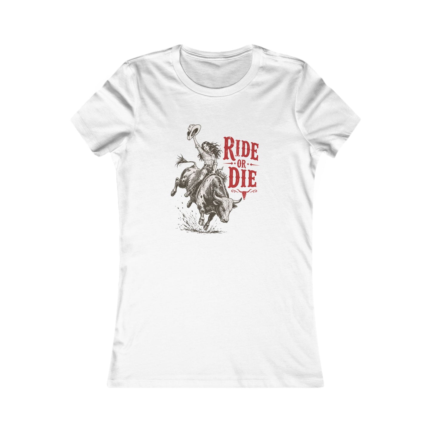 Ride or Die Cowboy Tee