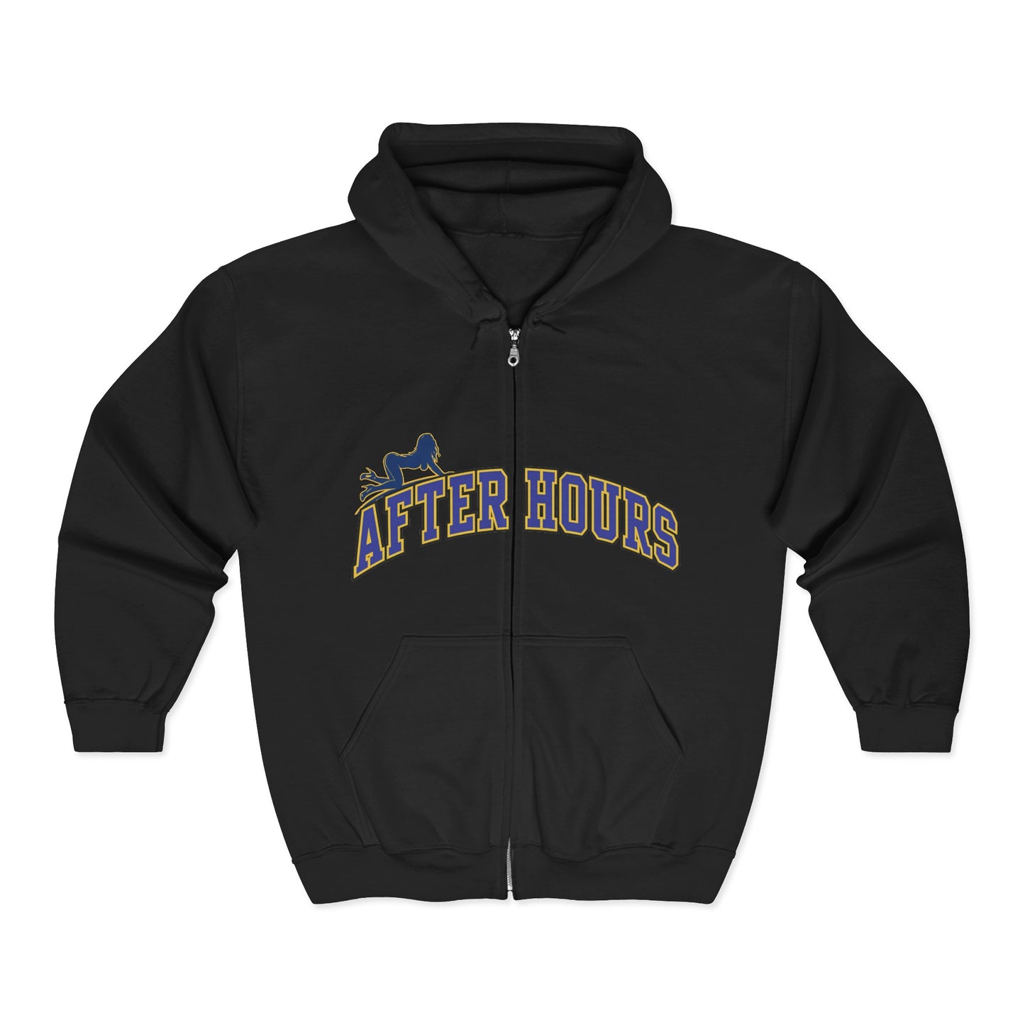 After Hours Zip Hoodie – Night Owl Full‑Zip Sweatshirt