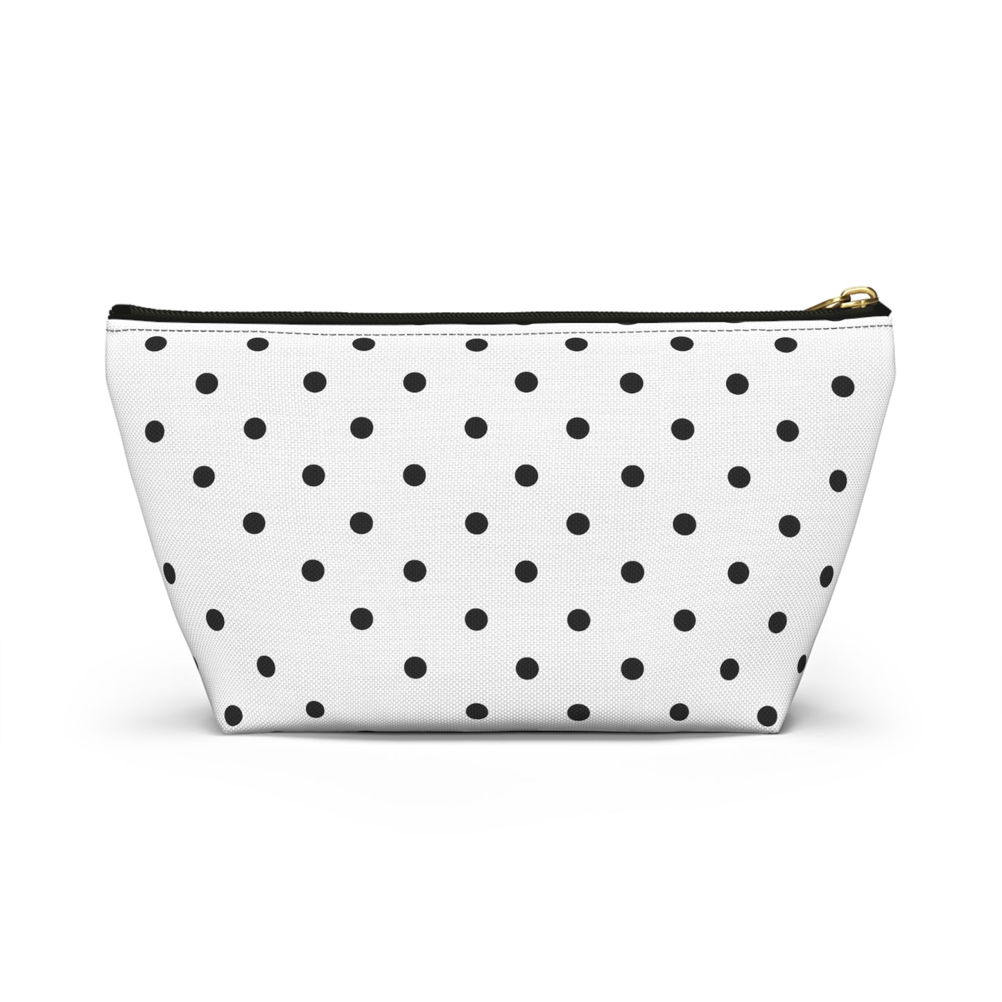 Polka Dot 'Face Card Never Declines' Accessory Pouch — Makeup & Card Holder