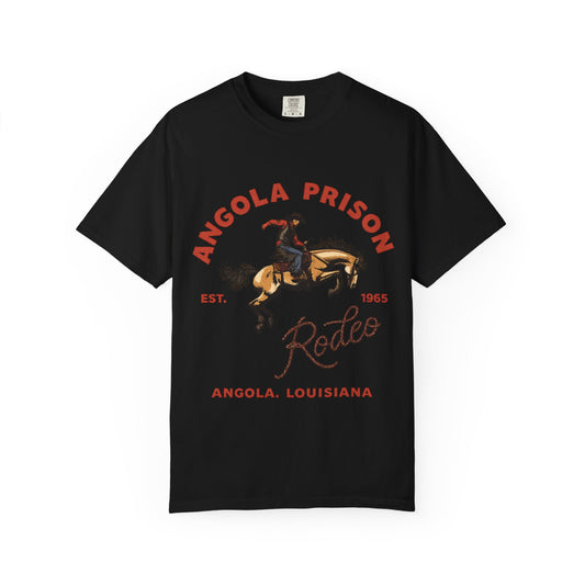 Angola Prison Rodeo T-Shirt — Vintage Louisiana Rodeo Graphic