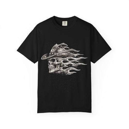 Flaming Skull Graphic