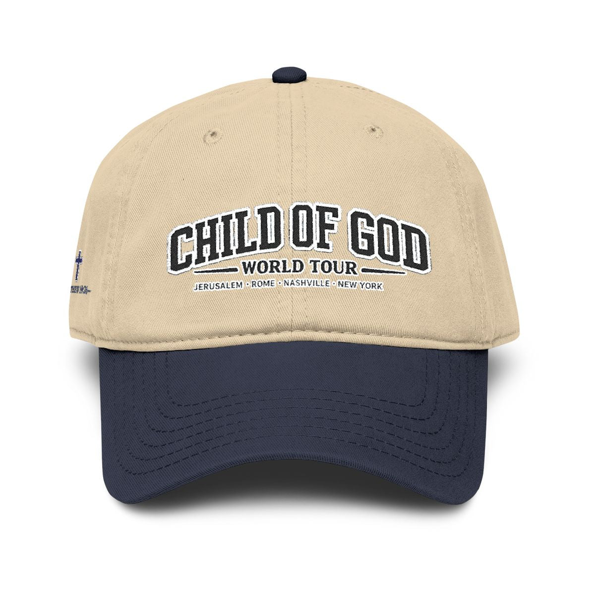 Child of God Baseball Cap —  ("World Tour" Embroidered)