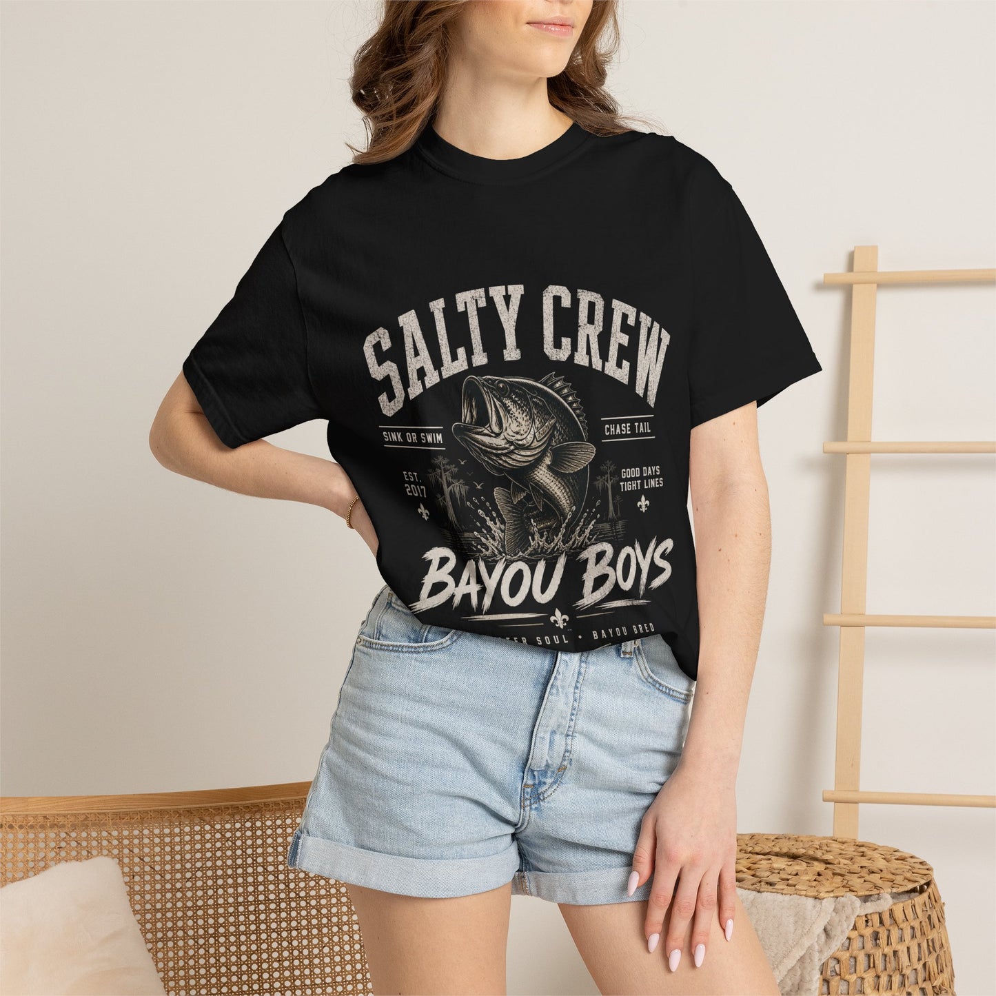 Salty Crew Bayou Boys Fishing Tee