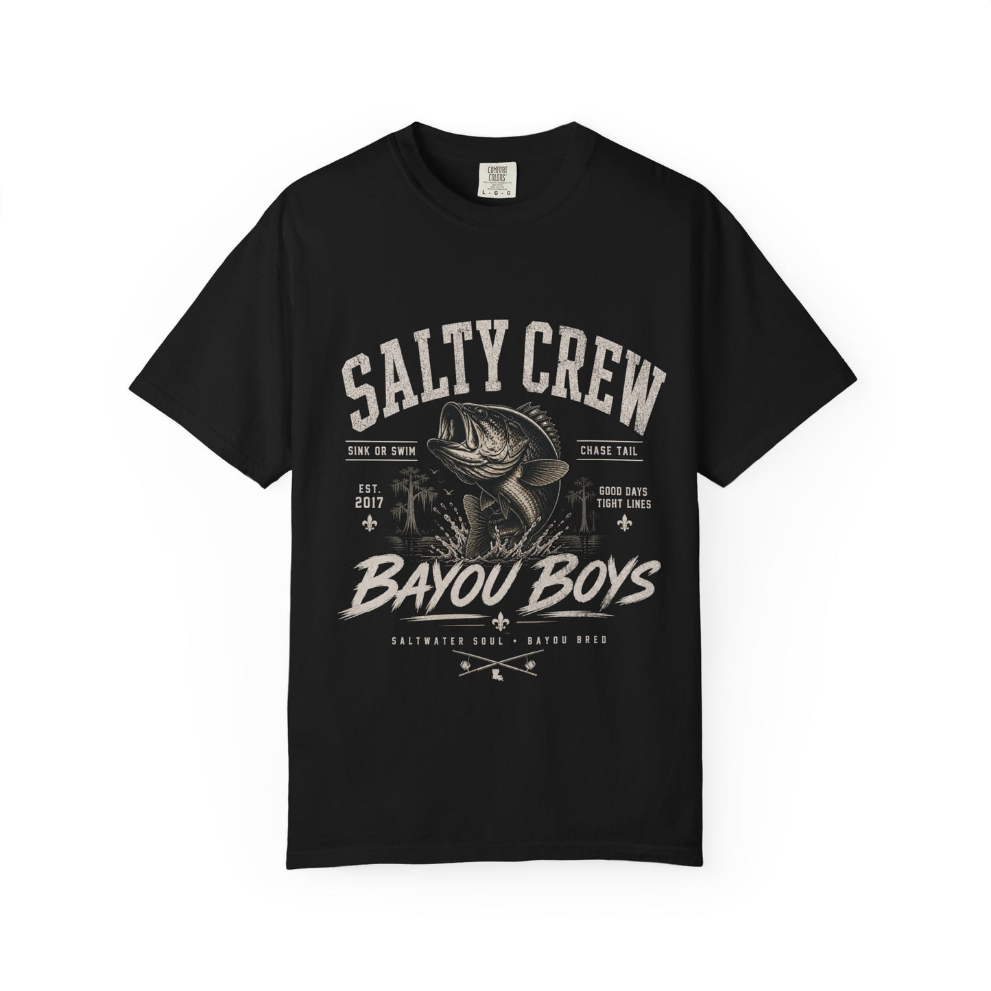 Salty Crew Bayou Boys Fishing Tee