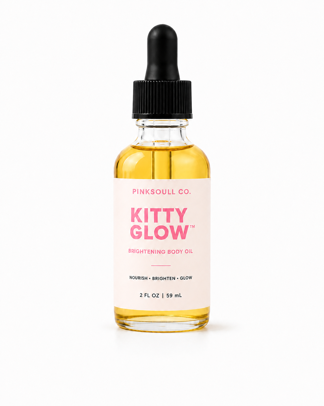 KITTY GLOW™ Pink Sugar Glow Duo | Exfoliating Polish & Brightening Body Oil Set