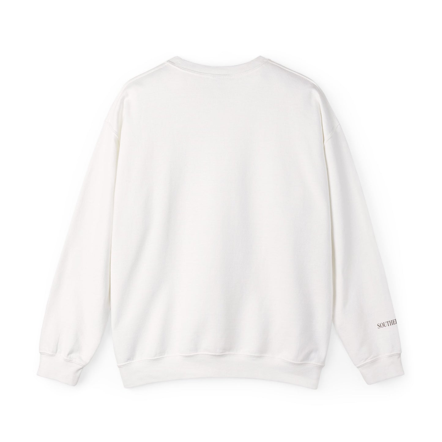 Southern Belle Crewneck Sweatshirt - Vintage Hunting Dog & Fish Graphic