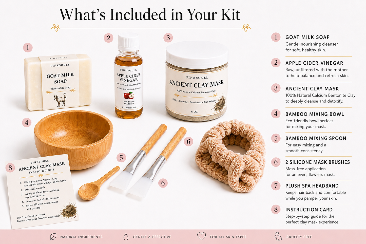 Ancient Clay Mask Kit