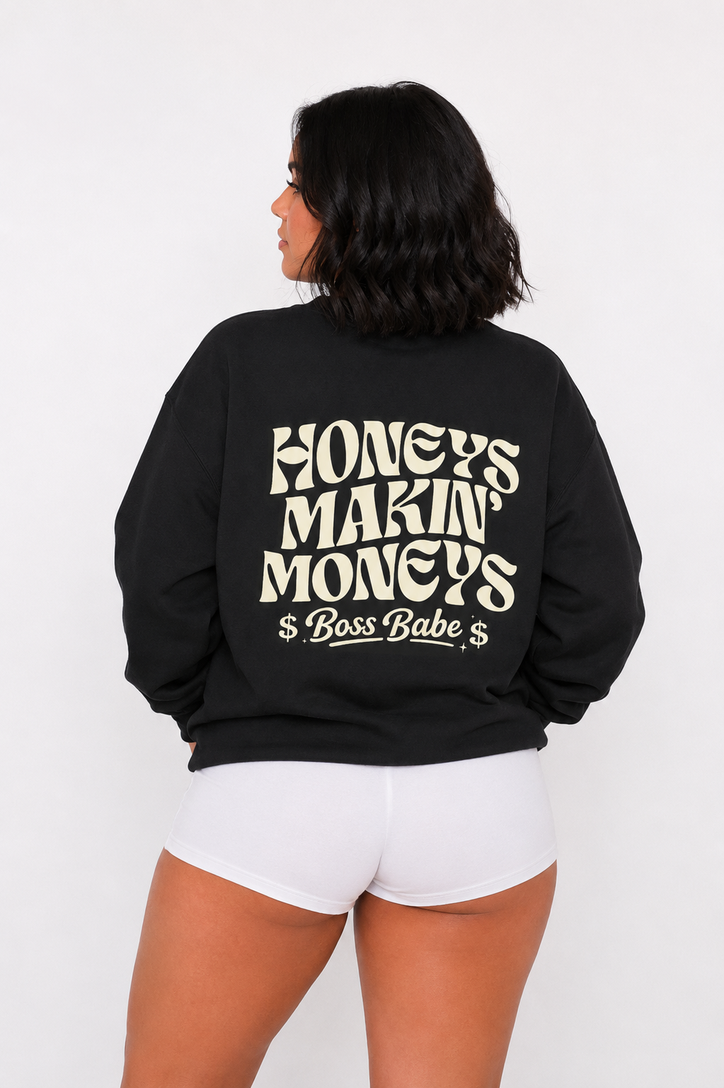 Boss Babe ‘Honeys Makin’ Moneys’ Crewneck Sweatshirt