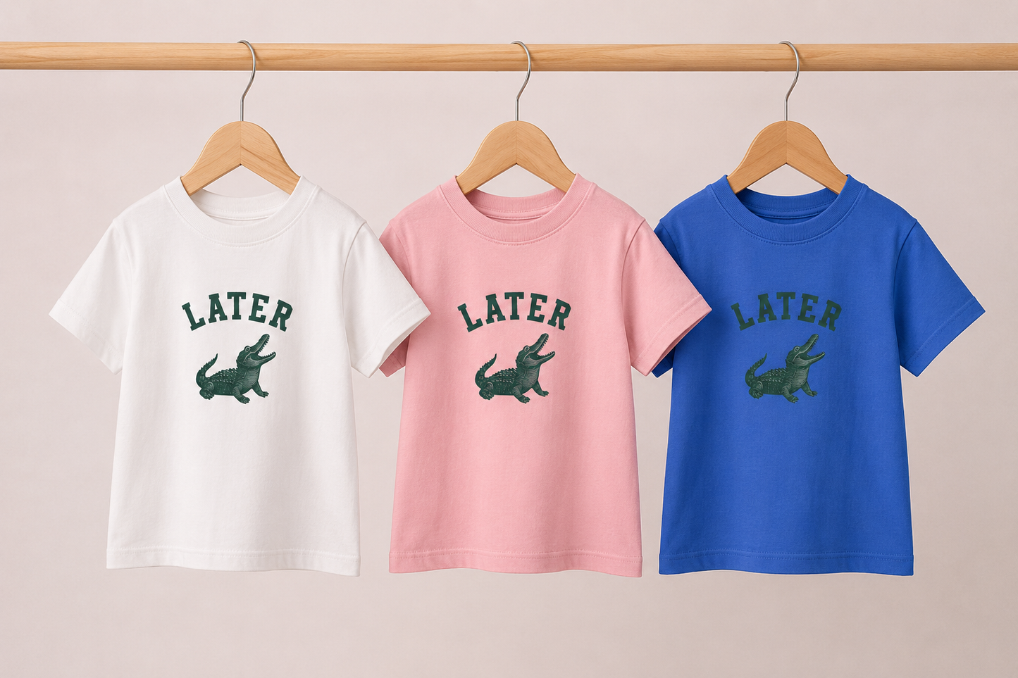 Toddler Unisex 'Later' Alligator Graphic